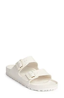 Birkenstock Arizona Waterproof Slide Sandal Eggshell at Nordstrom,