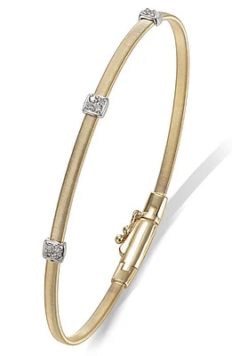 Marco Bicego Masai Small Station Diamond Bracelet in Yellow Gold at Nordstrom, Size 6.75 In