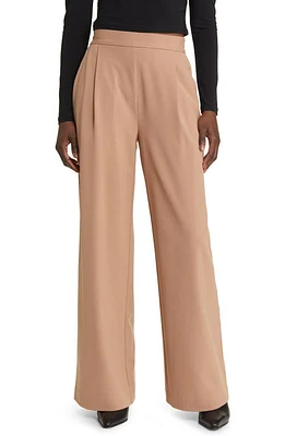 AllSaints Aleida Wide Leg Pants Fawn Brown at Nordstrom, Us