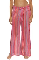 Becca Seaside Harem Cover-Up Pants Pink Glo at Nordstrom,