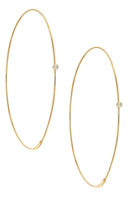 Lana Large Magic Hoop Diamond Earrings in Yellow Gold at Nordstrom