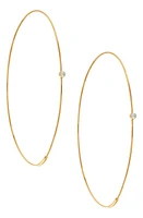 Lana Large Magic Hoop Diamond Earrings in Yellow Gold at Nordstrom