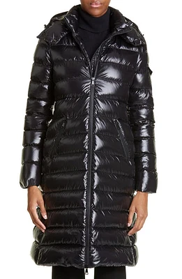 Moncler Moka Quilted Down Long Parka Black at Nordstrom