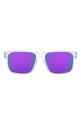 Oakley Kids' Holbrook 53mm Prizm Polarized Rectangle Sunglasses in Clear at Nordstrom