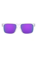 Oakley Kids' Holbrook 53mm Prizm Polarized Rectangle Sunglasses in Clear at Nordstrom