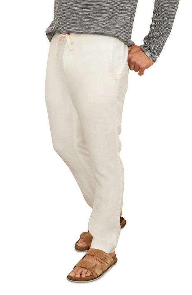 Vince Hemp Drawstring Pants Bone at Nordstrom,