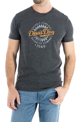 Devil-Dog Dungarees Gear Graphic T-Shirt Dark Heather Grey at Nordstrom,