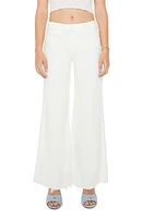 MOTHER Lil' Roller Frayed Wide Leg Jeans Fairest Of Them All at Nordstrom,