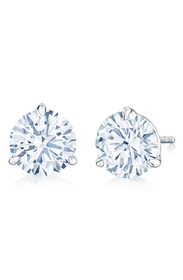 Kwiat Round Diamond & Platinum Stud Earrings - 3.01ct. in White at Nordstrom