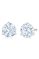 Kwiat Round Diamond & Platinum Stud Earrings - 3.01ct. in White at Nordstrom