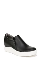 Dr. Scholl's Time Off Wedge Platform Sneaker Black at Nordstrom,