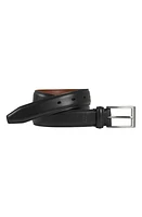 Johnston & Murphy Kids' Leather Belt Black at Nordstrom,