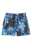 Rip Curl Kids' Party Pack Volley Swim Shorts Blue Yonder at Nordstrom, Y