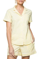 Petite Plume Gingham Check Short Cotton Pajamas at Nordstrom