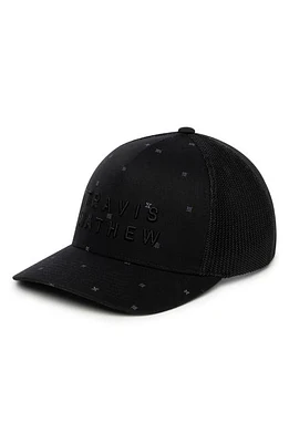 TravisMathew Shipwreck Beach Snapback Baseball Cap in Black at Nordstrom