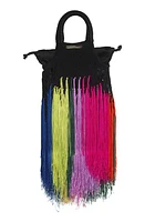 Petit Kouraj Mini Fringe Top Handle Bag in Ultra at Nordstrom