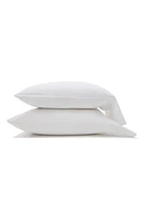 Pom Pom at Home Mateo Set of 2 Crinkled Cotton Pillowcases in White at Nordstrom