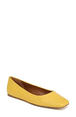 SARTO by Franco Sarto Flexa Amaya Ballet Flat in Yellow at Nordstrom, Size 9