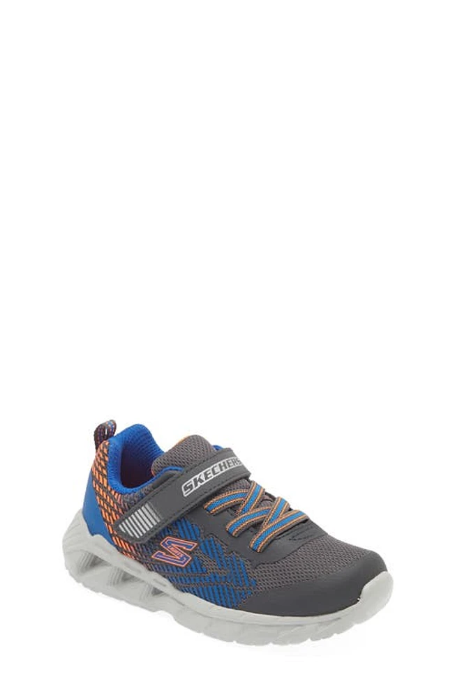 SKECHERS Magna-Lights Sneaker Charcoal/Blue at Nordstrom, M