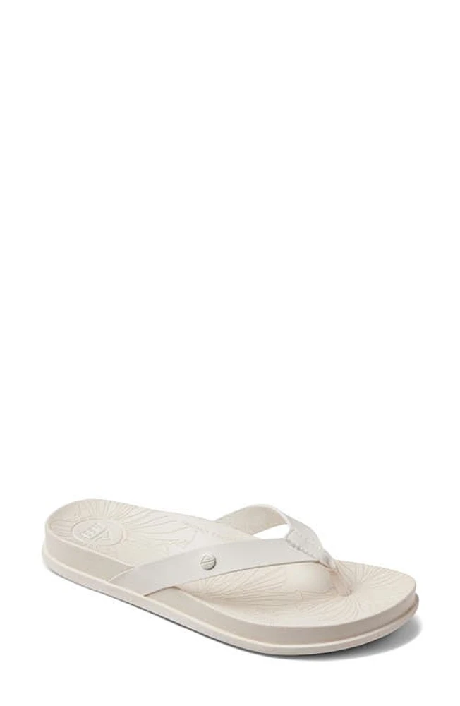 Reef Cushion Porto Cruz Flip Flop Whisper White at Nordstrom,