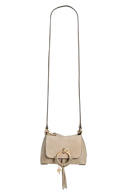 See by Chloé Mini Joan Leather Crossbody Bag in Motty Grey at Nordstrom