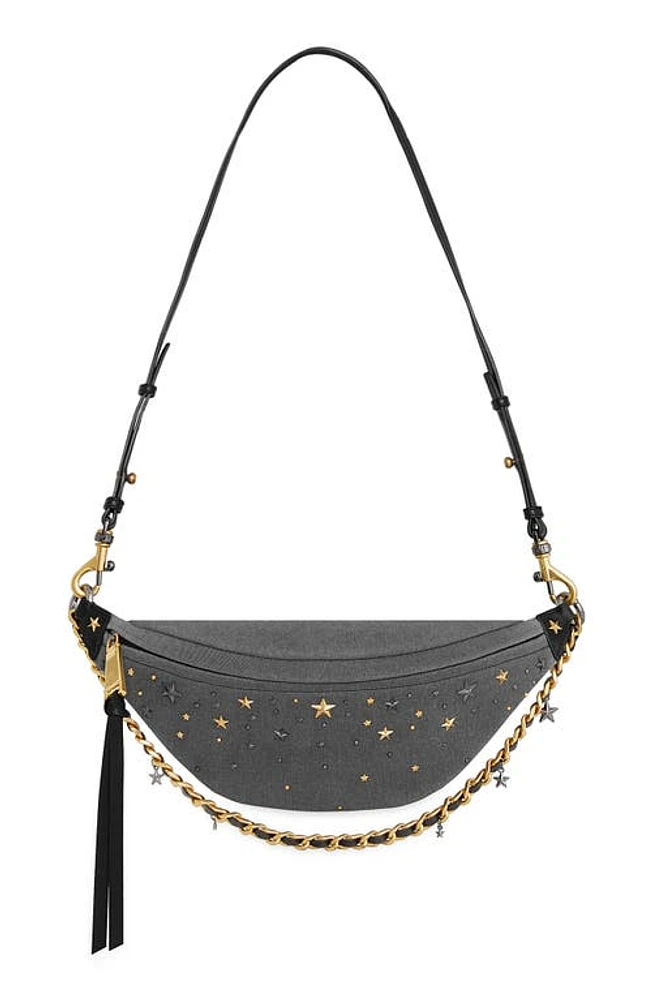 Rebecca Minkoff Chelsea Stars Sling Bag in Grey at Nordstrom