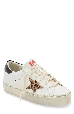 Golden Goose Hi Star Platform Sneaker White/Leopard at Nordstrom,