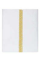 Matouk Astor Braid Matelassé Coverlet in Lemon at Nordstrom