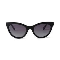 Mulberry Lily Bio Acetate Sunglasses in Black at Nordstrom