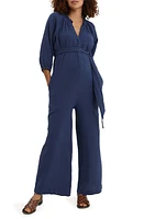 Nom Maternity Alma Maternity/Nursing Jumpsuit at Nordstrom,