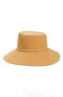 Nordstrom Cotton Canvas Bucket Hat in Tan Dark at Nordstrom