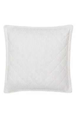 Matouk Matteo Quilted Euro Sham in Natural at Nordstrom