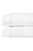 SFERRA Catina Set of 2 Pillowcases in White/Lunar at Nordstrom