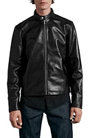 rag & bone ICONS Archive Cafe Racer Leather Jacket at Nordstrom,