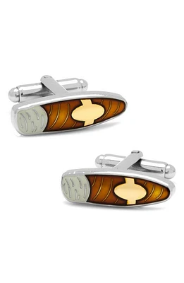 Cufflinks, Inc. Cigar Cuff Links in Brown at Nordstrom