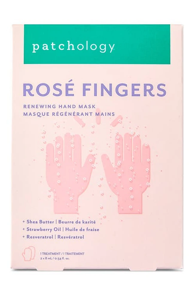 Patchology Rosé Fingers Renewing Hand Mask at Nordstrom