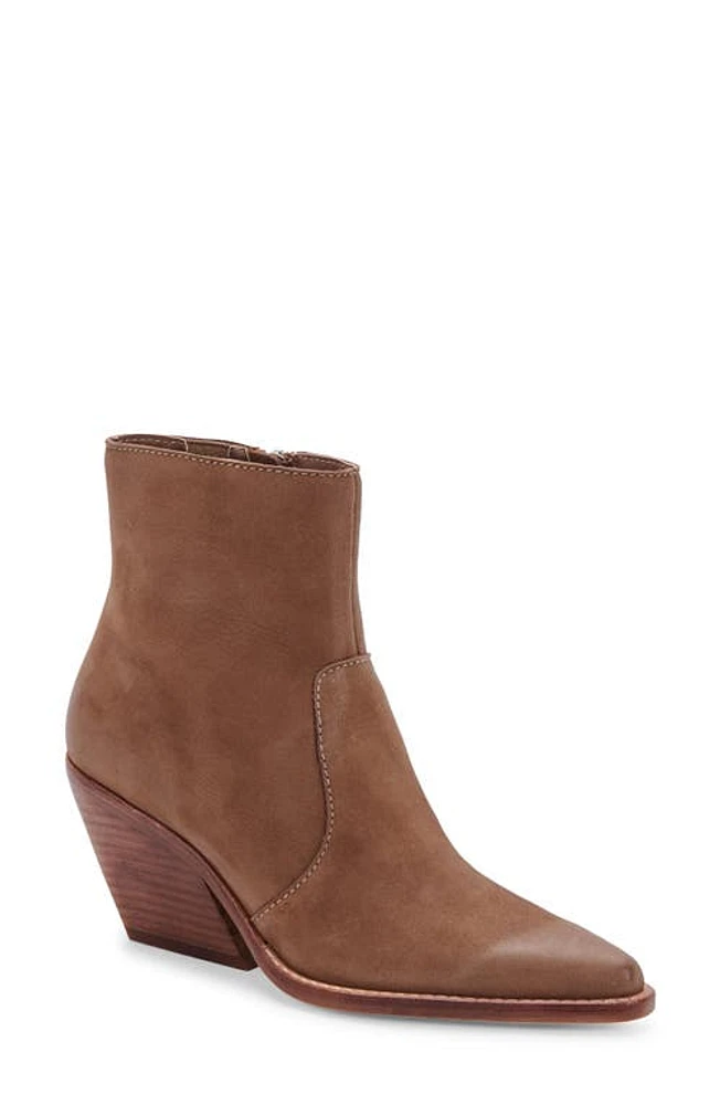 Dolce Vita Volli Pointed Toe Bootie in Brown Suede at Nordstrom, Size 6