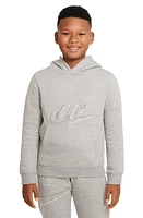 Nike Kids' Sportswear Hoodie in Dark Grey Heather at Nordstrom, Size Xl