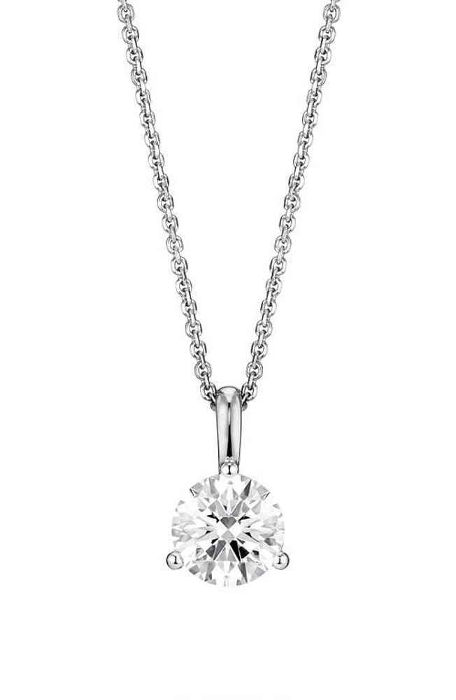 LIGHTBOX Lab-Grown Diamond Bail Pendant Necklace in 1.0Ctw Gold at Nordstrom