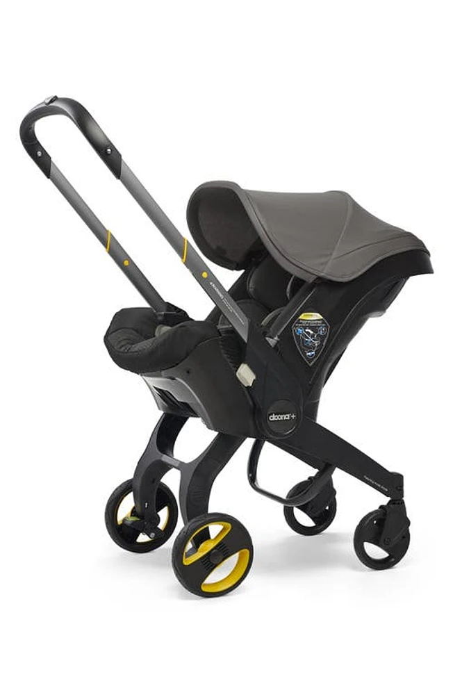 Doona Convertible Infant Car Seat/Compact Stroller System with Base in Grey Hound at Nordstrom