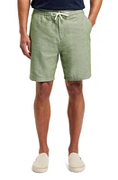 Scotch & Soda Fave Cotton Linen Twill Bermuda Shorts at Nordstrom,