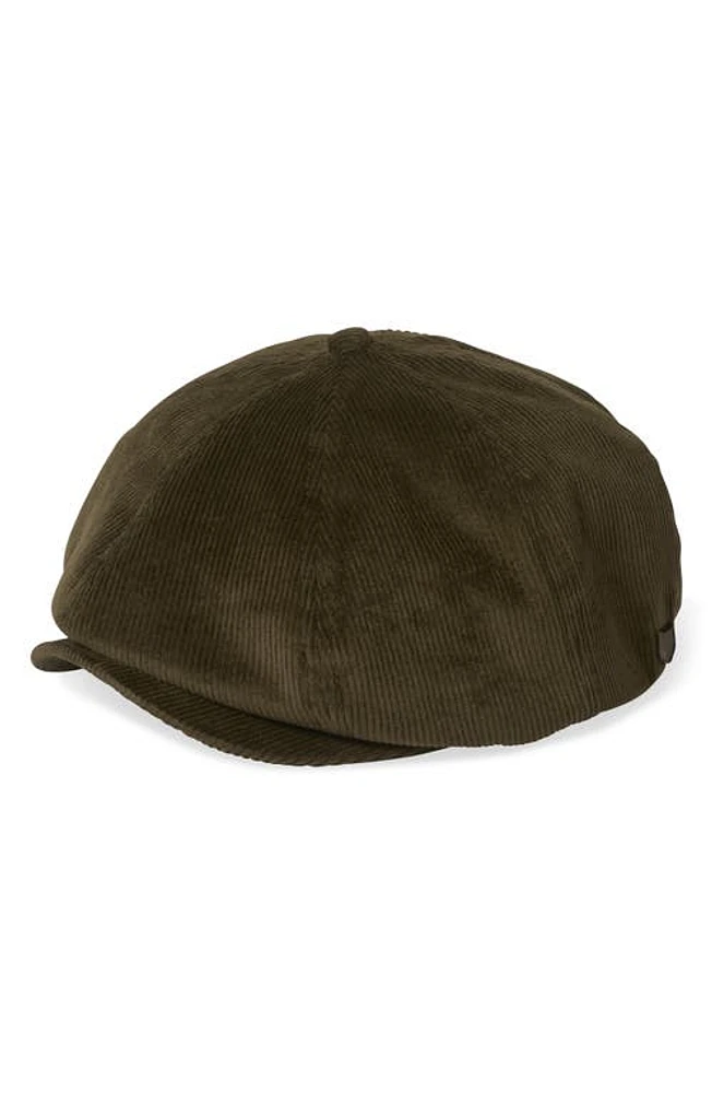 Brixton Brood Driving Cap Moss Green at Nordstrom,