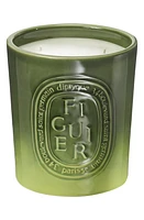 Diptyque Figuier (Fig Tree) Scented Indoor & Outdoor Candle in Green Vessel at Nordstrom