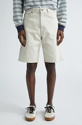 BEAMS Corduroy Shorts Oyster 05 at Nordstrom,