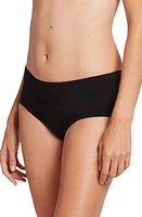 Wolford Cotton Contour Seamless Hipster Briefs Black at Nordstrom,