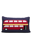 RIAN TRICOT Double Decker Bus Accent Pillow in Multi at Nordstrom