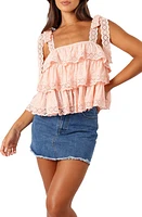 Petal & Pup Tanya Tiered Ruffle Eyelet Tank at Nordstrom,