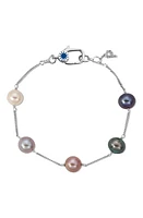 POLITE WORLDWIDE Dreamy Multicolor Freshwater Pearl Bracelet at Nordstrom