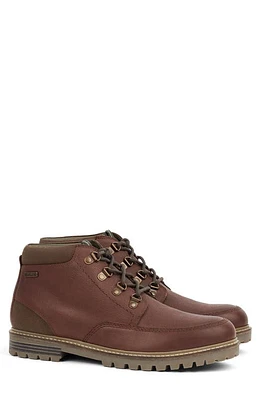 Barbour Fenton Moc Toe Boot in Teak at Nordstrom, Size 8