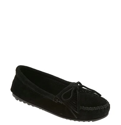 Minnetonka Kilty Suede Driving Shoe at Nordstrom